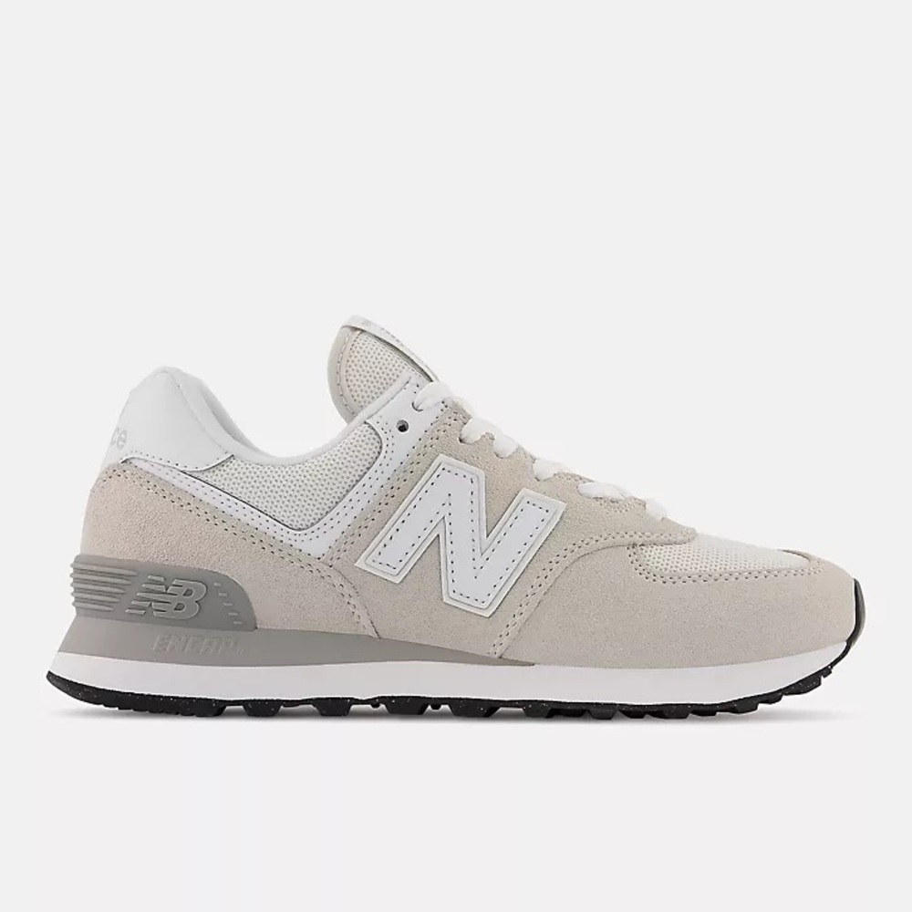 New Balance Core 574 in Nimbus Cloud with White